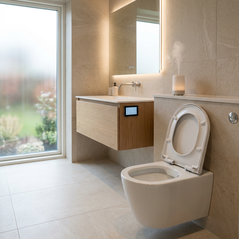 Finally, a bathroom that